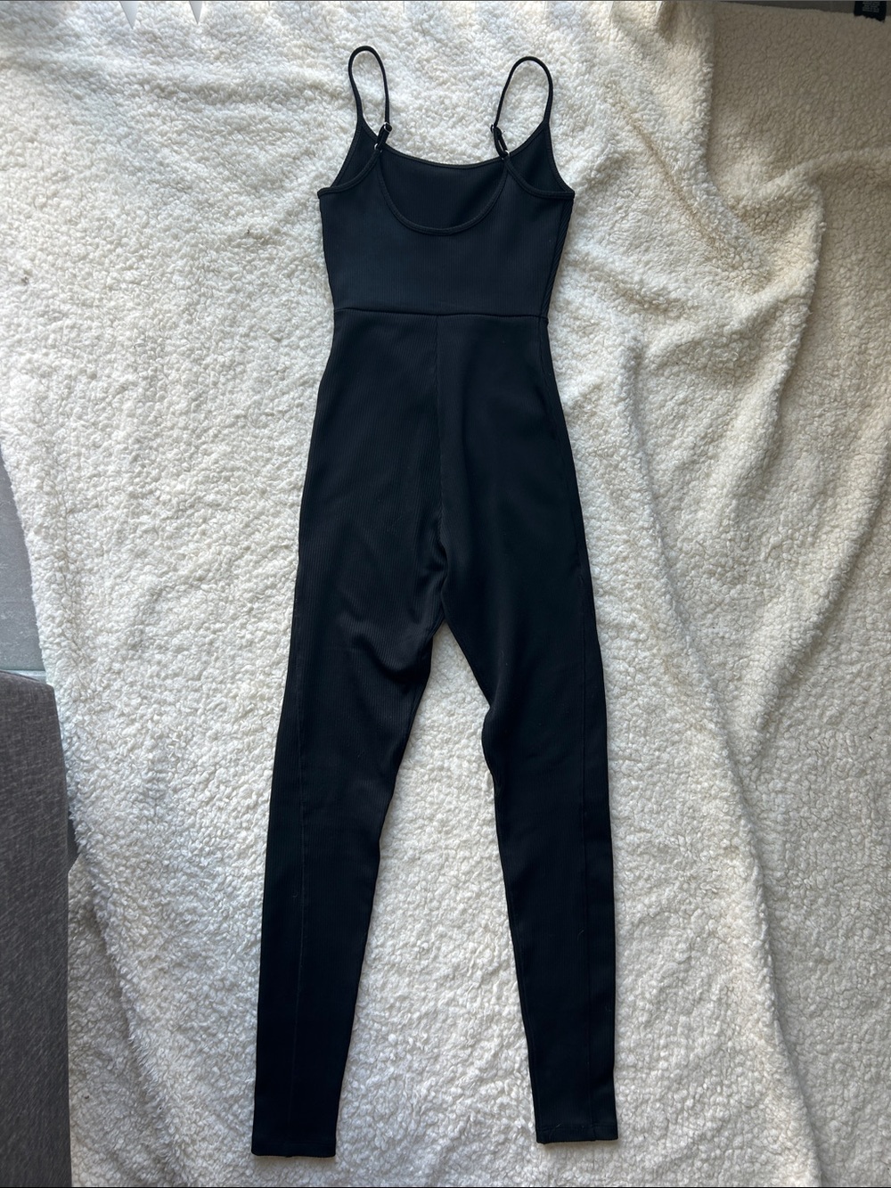 Black Spaghetti-Strap Jumpsuit for Women - Picture 3 of 5